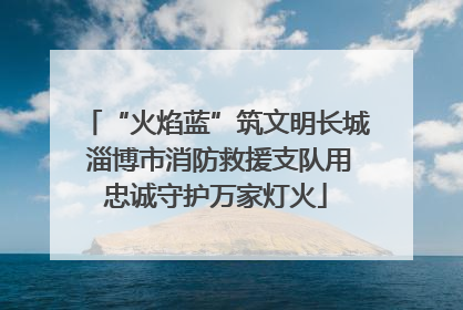 “火焰蓝”筑文明长城 淄博市消防救援支队用忠诚守护万家灯火