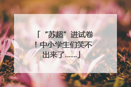 “苏超”进试卷！中小学生们笑不出来了……