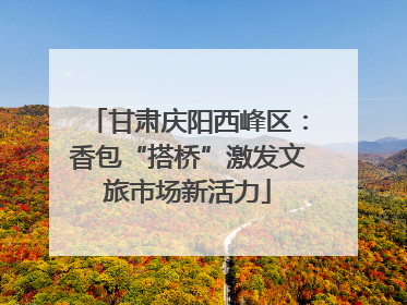 甘肃庆阳西峰区：香包“搭桥”激发文旅市场新活力