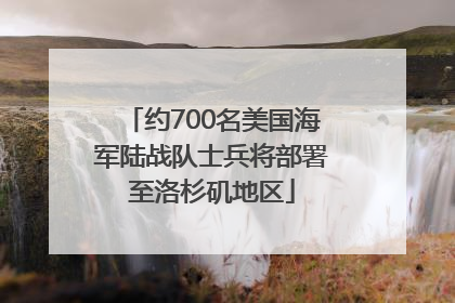 约700名美国海军陆战队士兵将部署至洛杉矶地区