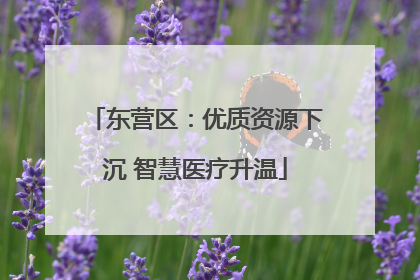 东营区：优质资源下沉 智慧医疗升温