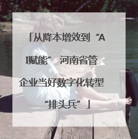 从降本增效到“AI赋能” 河南省管企业当好数字化转型“排头兵”