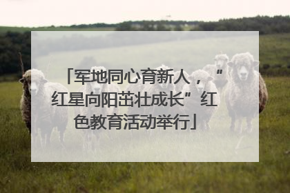 军地同心育新人，“红星向阳茁壮成长”红色教育活动举行