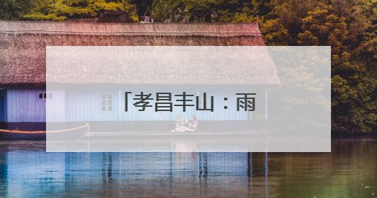 孝昌丰山：雨后天晴插秧忙