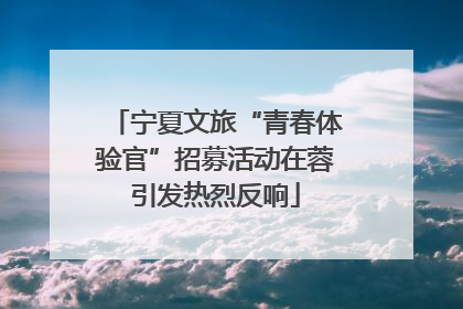 宁夏文旅“青春体验官”招募活动在蓉引发热烈反响