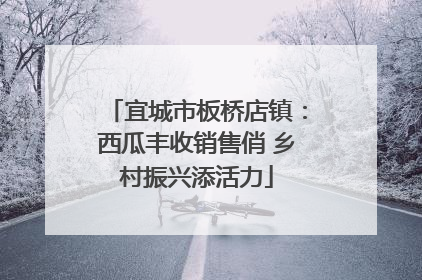 宜城市板桥店镇：西瓜丰收销售俏 乡村振兴添活力