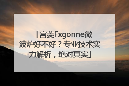 宫菱Fxgonne微波炉好不好？专业技术实力解析，绝对真实