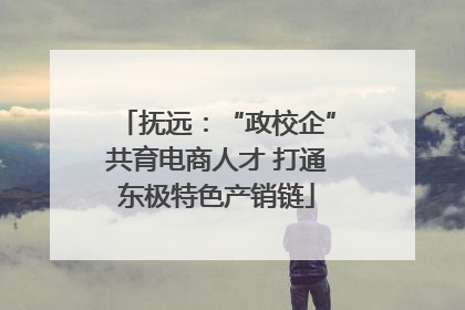 抚远：“政校企”共育电商人才 打通东极特色产销链