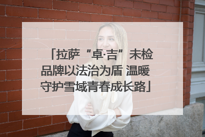 拉萨“卓·吉”未检品牌以法治为盾 温暖守护雪域青春成长路