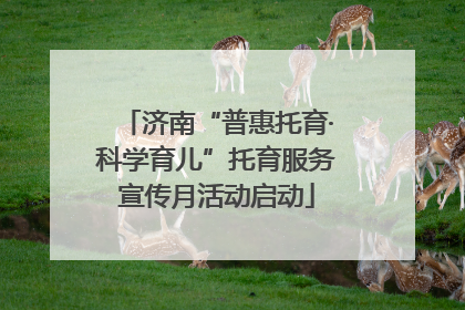 济南“普惠托育·科学育儿”托育服务宣传月活动启动