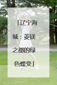 辽宁海城：菱镁之都的绿色蝶变