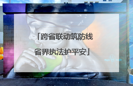 跨省联动筑防线 省界执法护平安