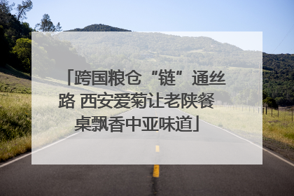 跨国粮仓“链”通丝路 西安爱菊让老陕餐桌飘香中亚味道