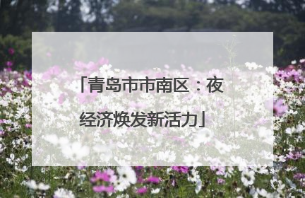 青岛市市南区：夜经济焕发新活力