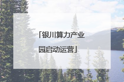 银川算力产业园启动运营